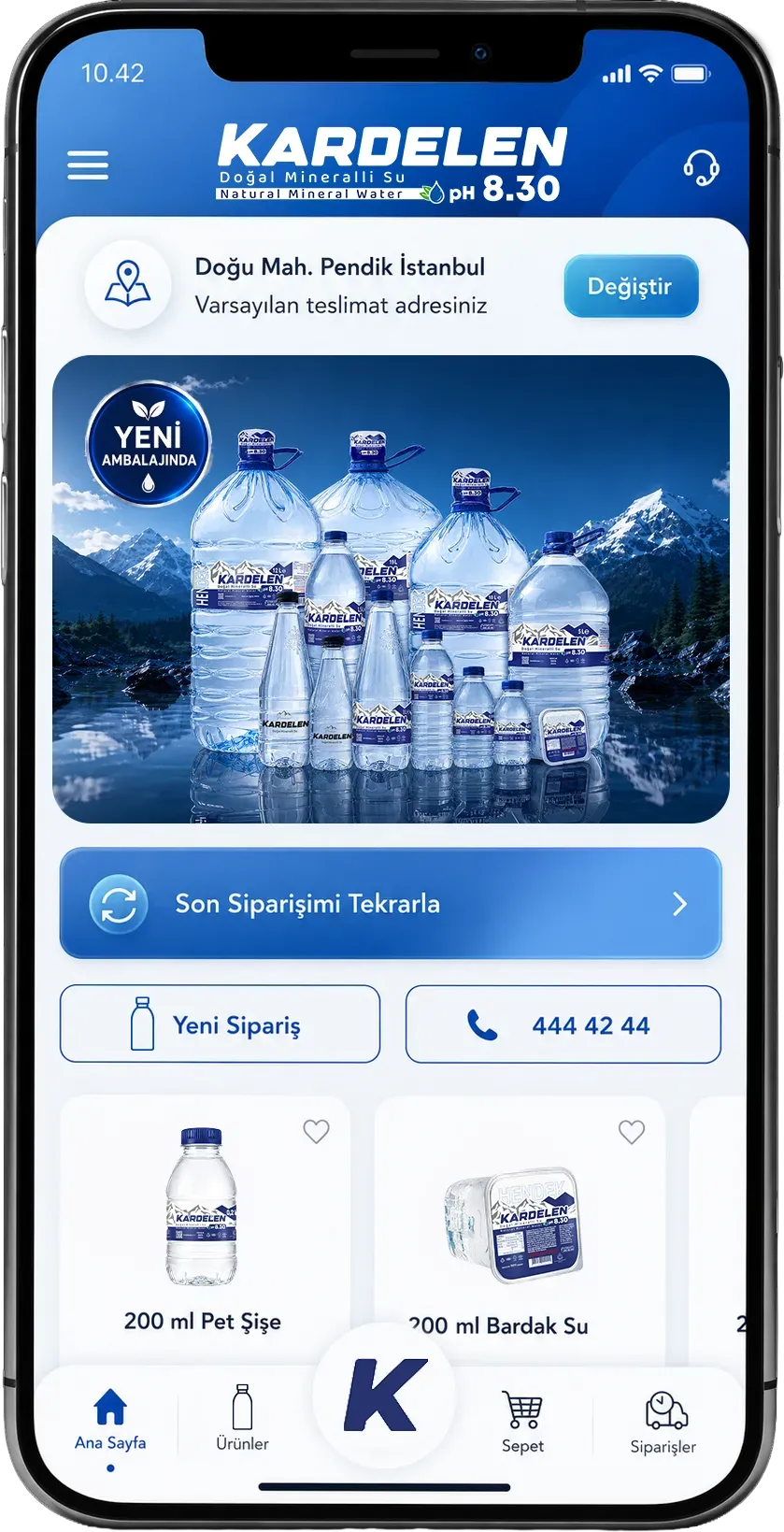 Kardelen Su uygulamasını indirin