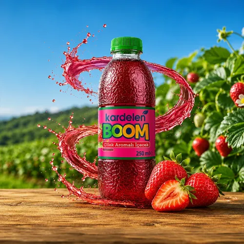 Boom Çilek Aromalı İçecek